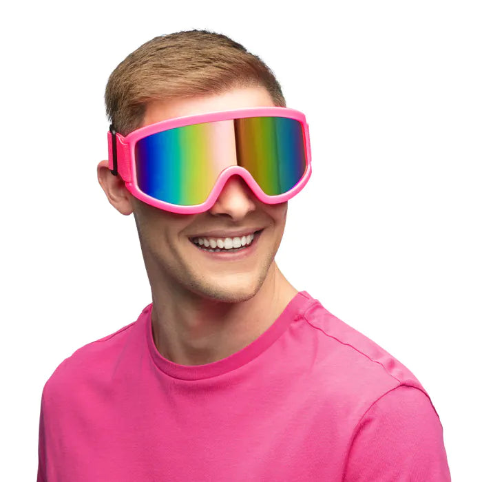 Party Ski Goggles - Neon Pink