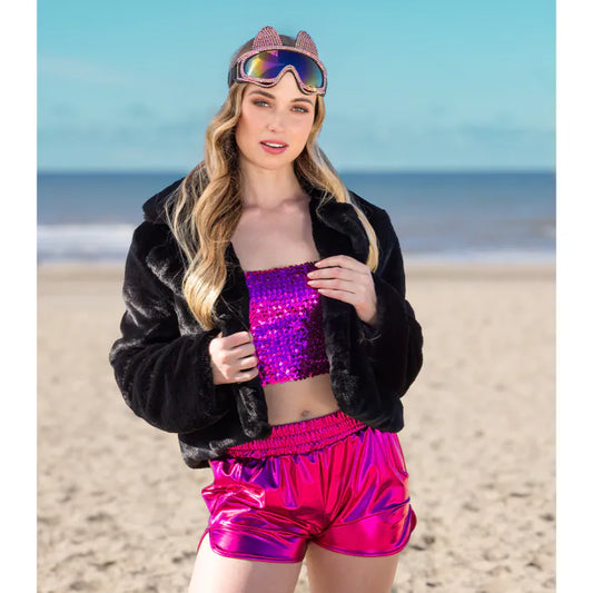 Glam Cat Ski Party Goggles