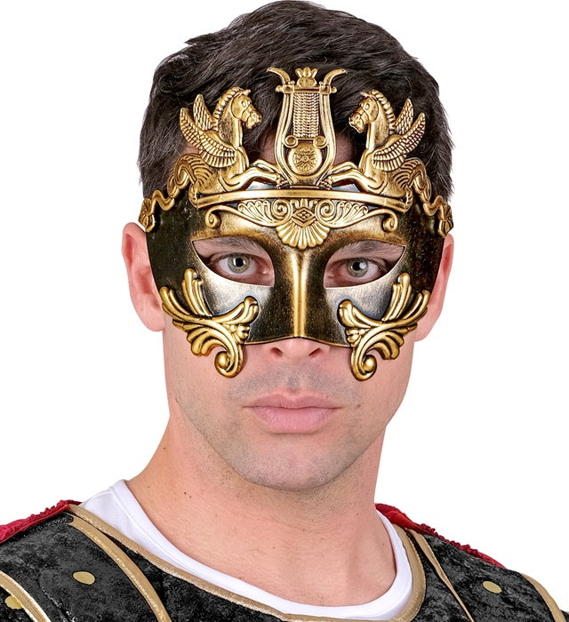 Roman Gold Masquerade Mask