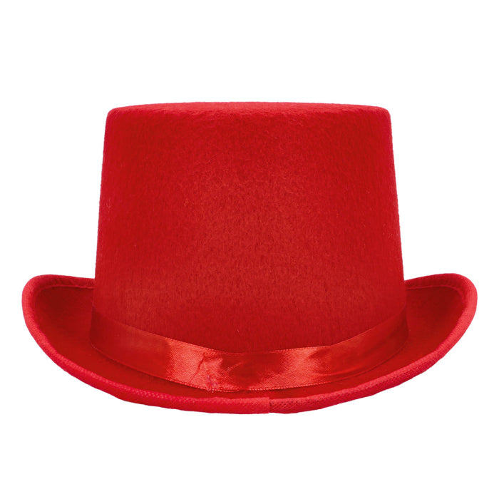 Red Colin Top Hat