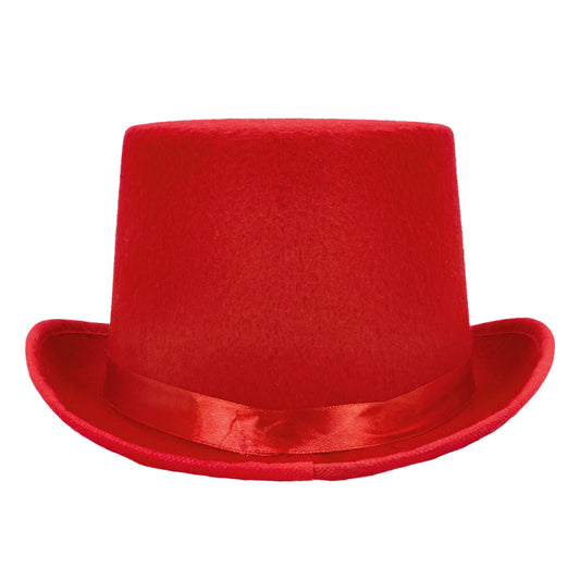 Red Colin Top Hat
