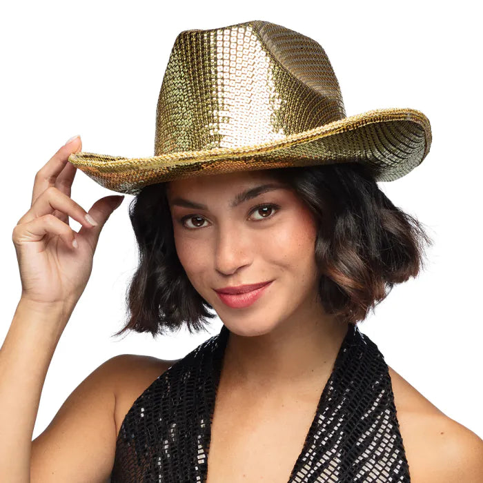 Gold Groovy Cowboy Hat