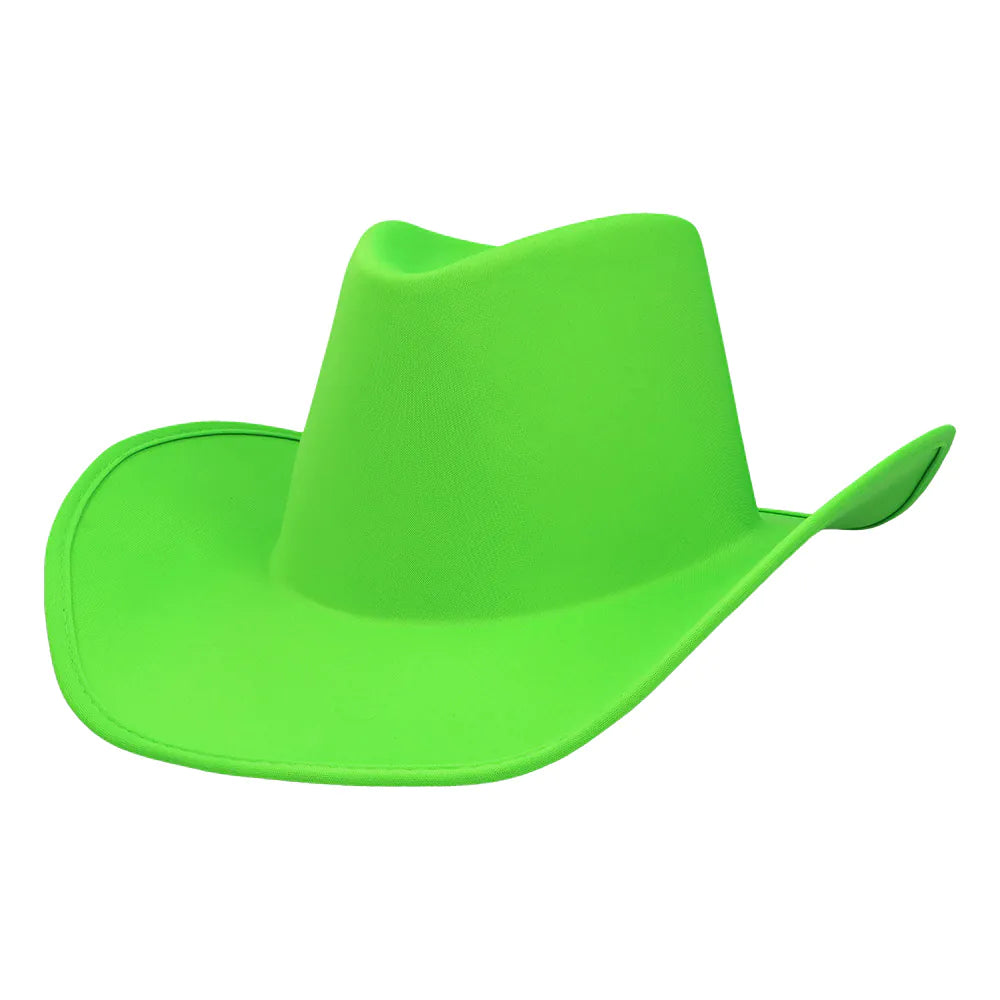 UV Neon Green Cowboy Hat
