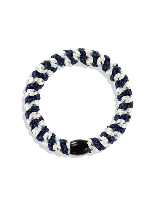 Kknekki White Navy Stripe