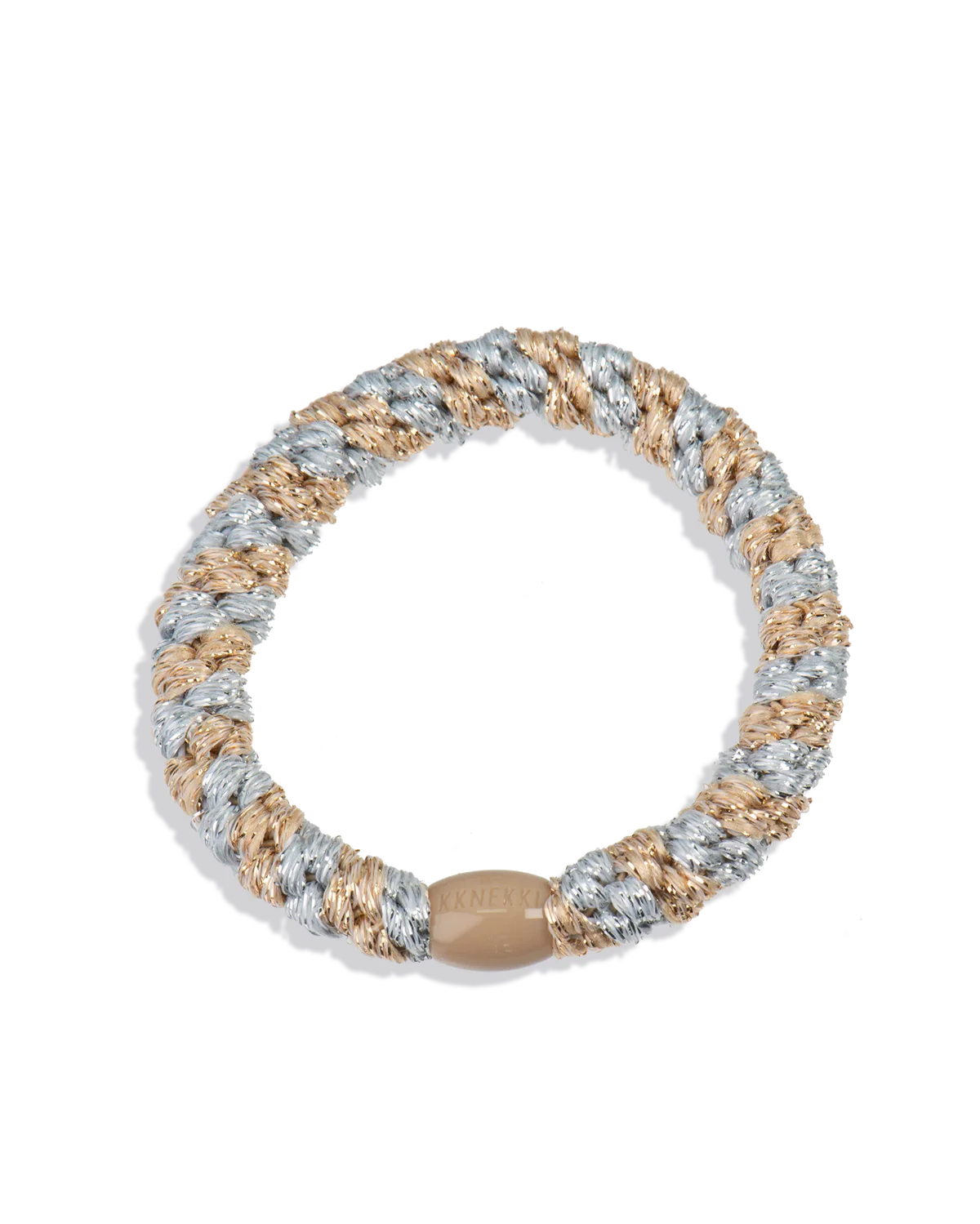 Kknekki Silver Beige Glitter Stripe