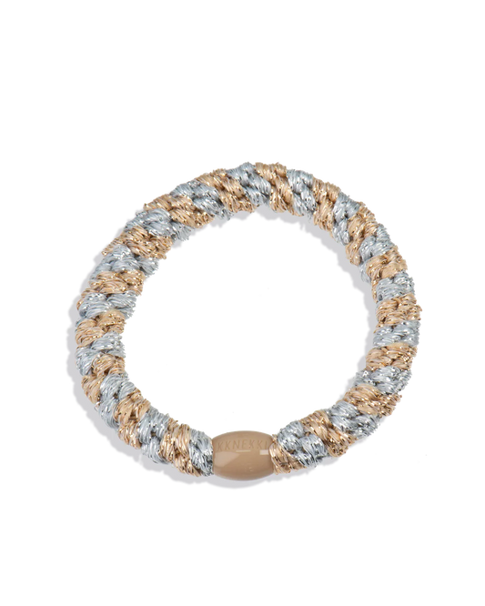 Kknekki Silver Beige Glitter Stripe
