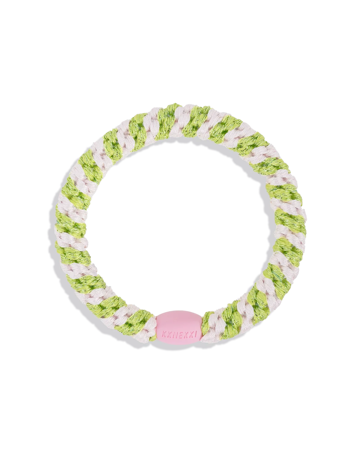 Kknekki Ballet Pink Lime Glitter Stripe