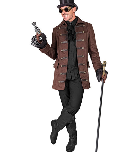 Mens Historical Character Steampunk Coat