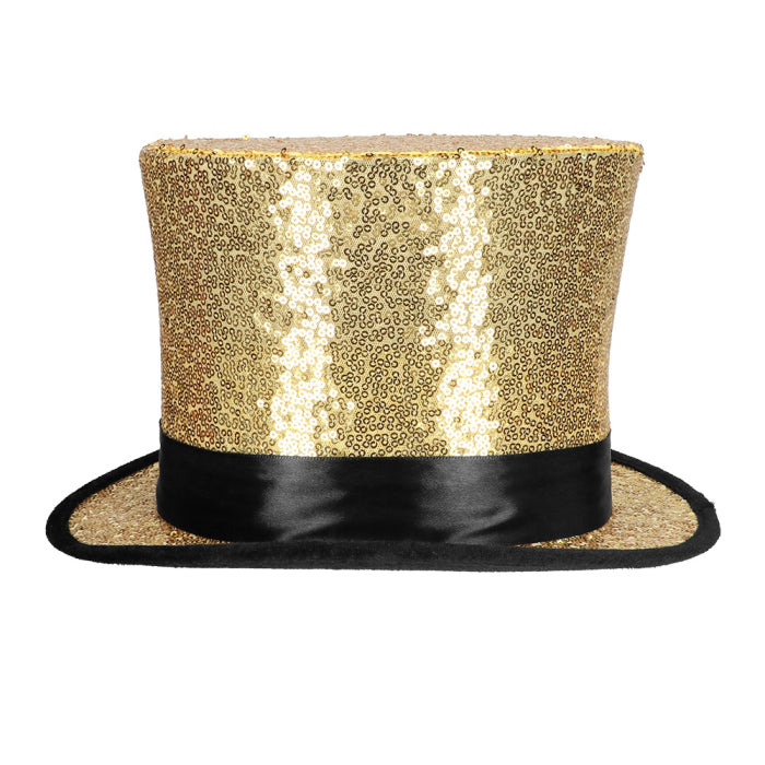 Gold Showman Top Hat