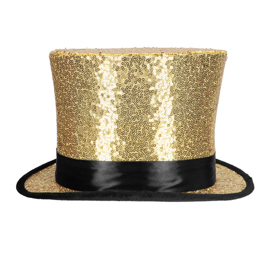Gold Showman Top Hat