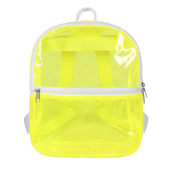 Transparent Backpack - Yellow