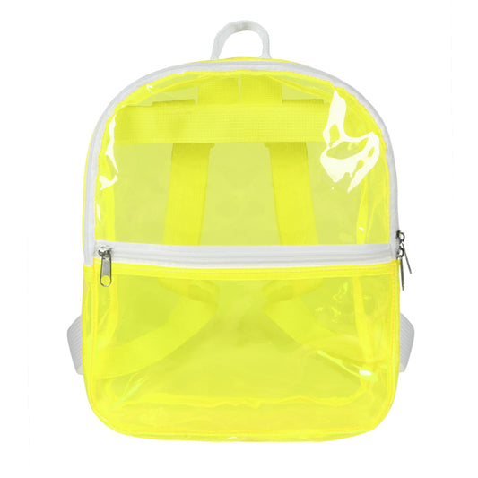 Transparent Backpack - Yellow