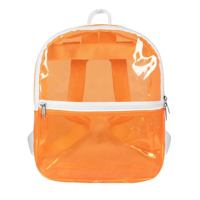 Transparent Backpack - Orange