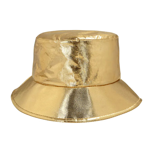 Glimmer Gold Bucket Hat