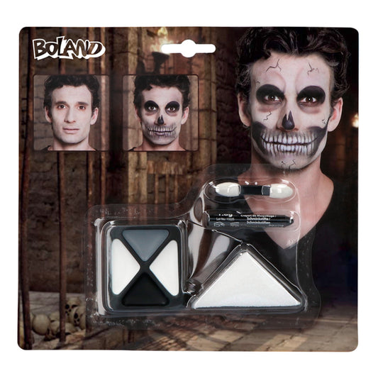 Skull Face Paint Set