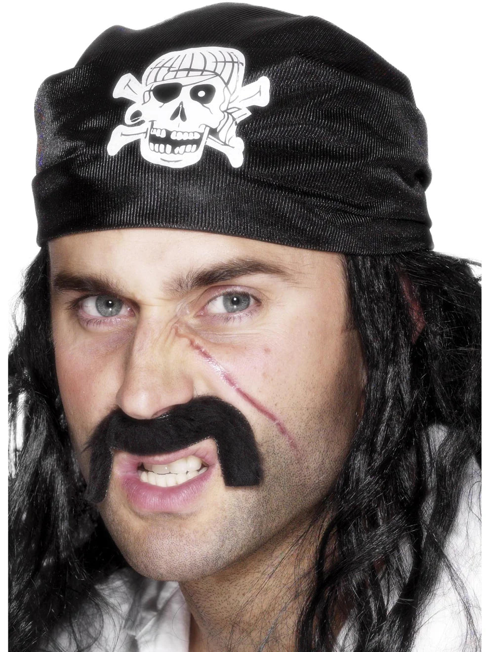 Black Skull Pirate Bandana