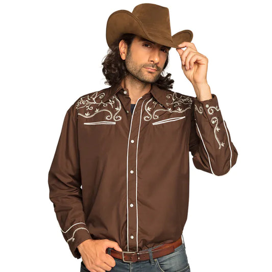 Brown Western Shirt COMING SOON