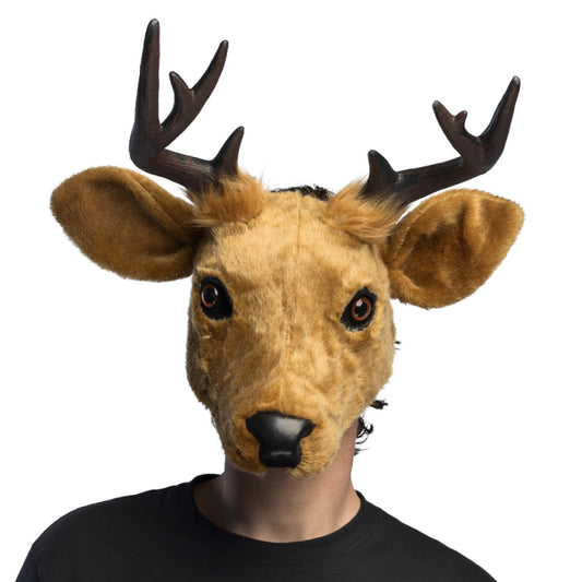 Plush Deer Half Mask