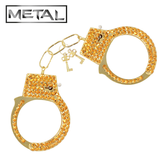 Gold Metal Handcuffs
