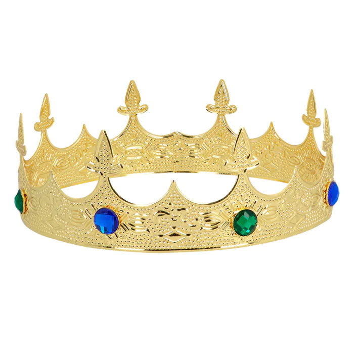 Metal Crown Royalty Gold