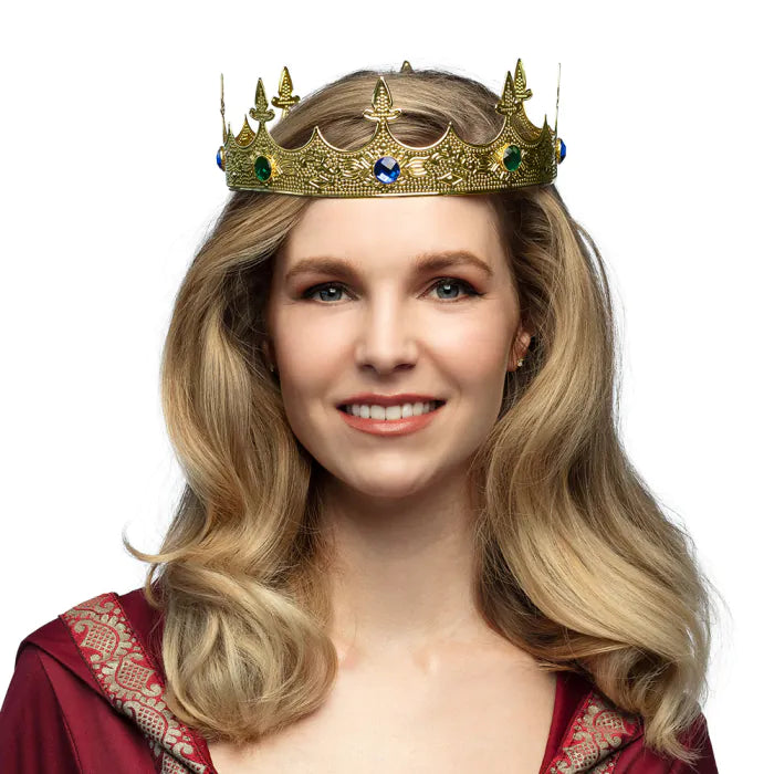 Metal Crown Royalty Gold