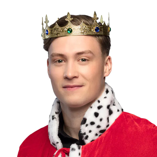 Metal Crown Royalty Gold