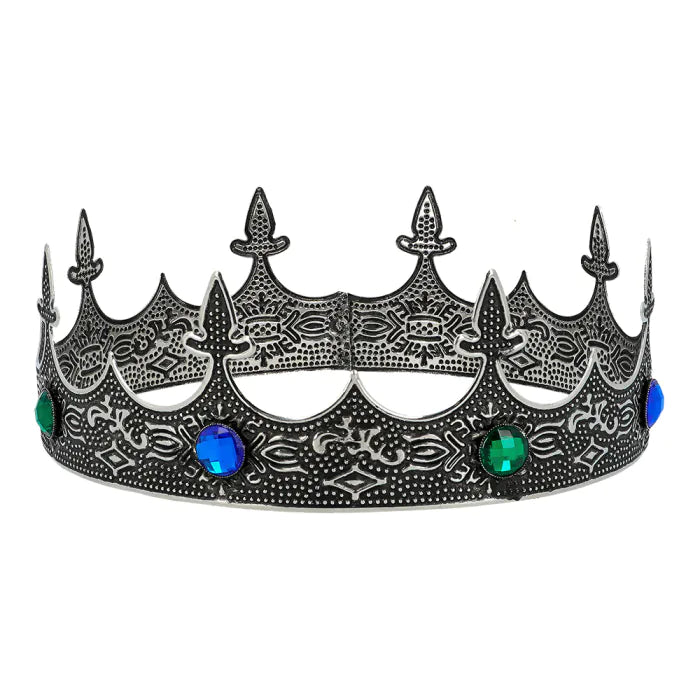 Metal Crown Royalty Silver