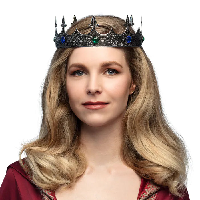 Metal Crown Royalty Silver