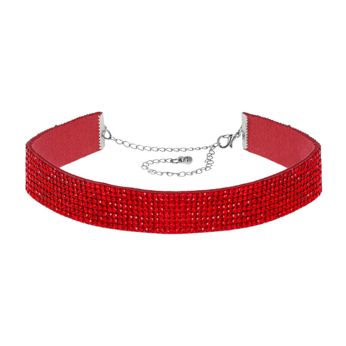 Crystal Choker - Red