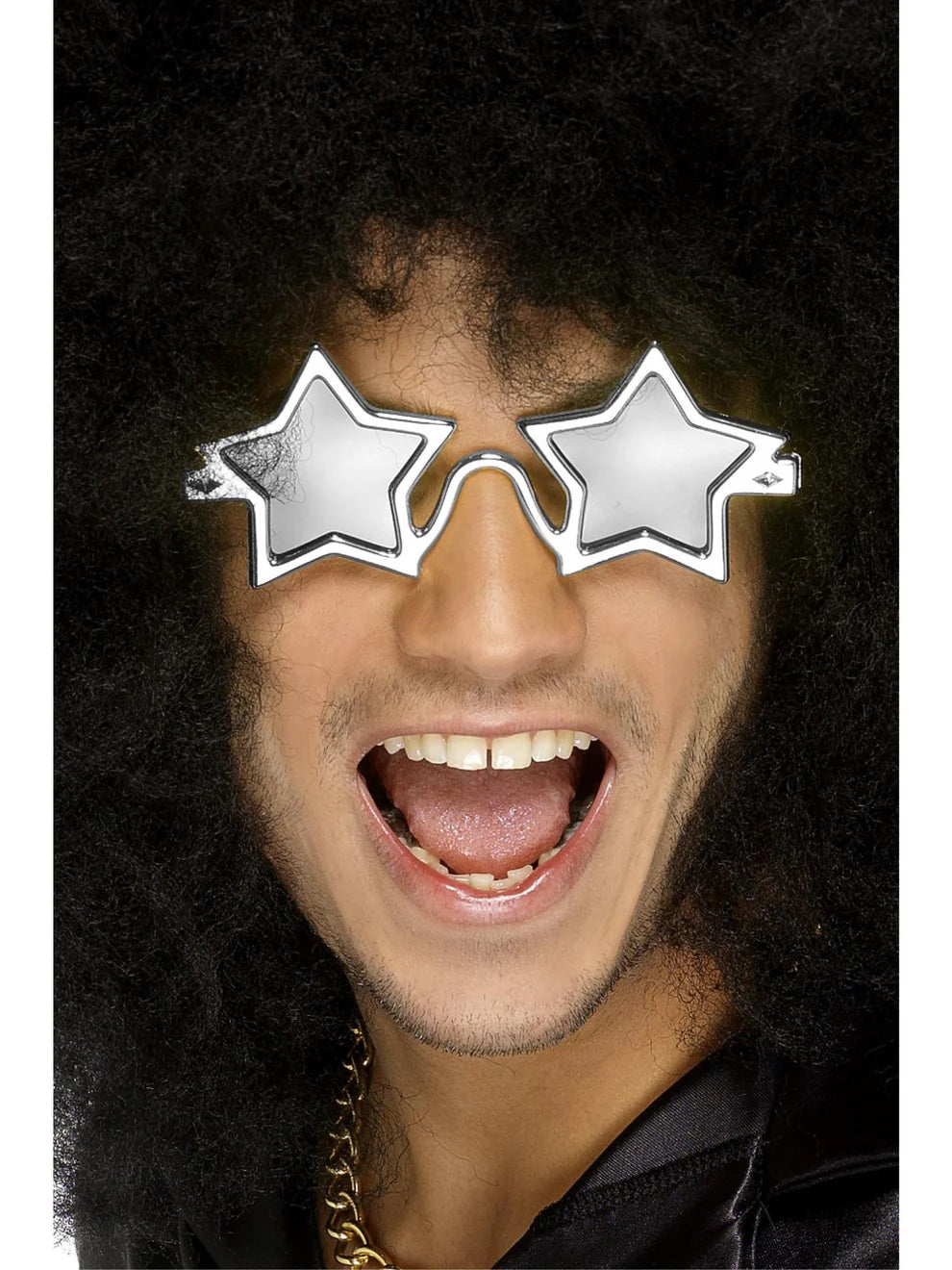 Silver Superstar Party Glasses
