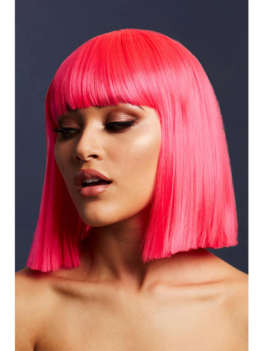 Fever Lola Wig - Neon Pink IN STORE ONLY