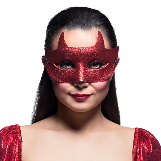 Glitter Devil Mask