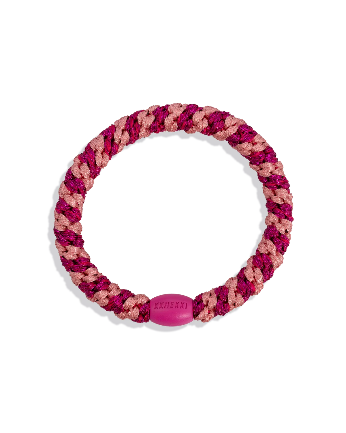 Kknekki Stripe Faded Rose Electric Pink Glitter