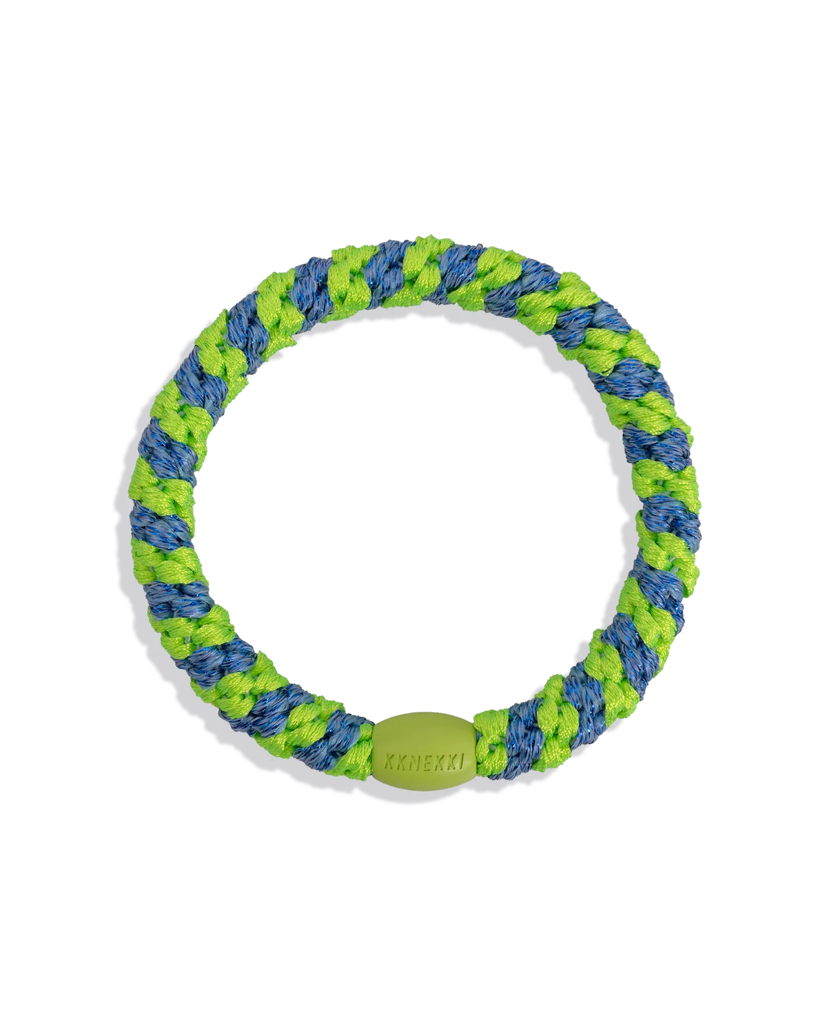 Kknekki Stripe Lime Green Ocean Glitter