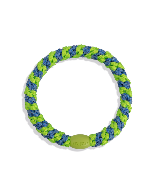 Kknekki Stripe Lime Green Ocean Glitter