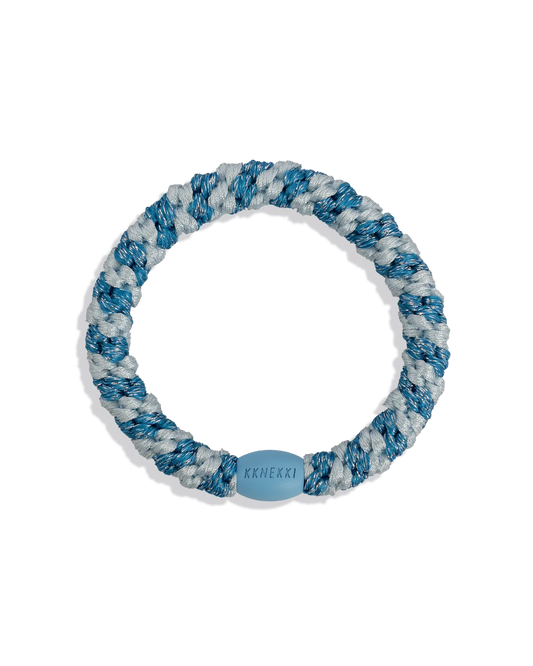Kknekki Stripe Baby Blue Glitter
