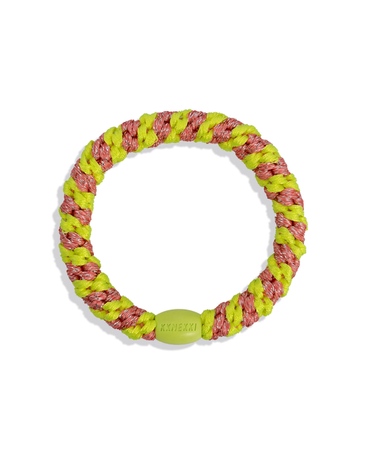 Kknekki Stripe Coral Neon Yellow