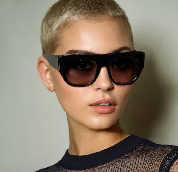 SPITFIRE CUT 117 Sunglasses - Black / Black Grad
