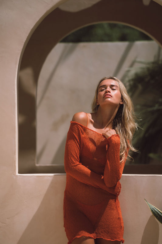 Manis Dress - Orange COMING SOON