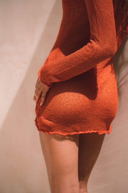 Manis Dress - Orange