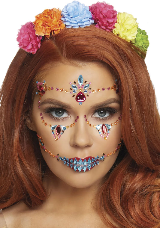 Day of the Dead Adhesive Face Jewels