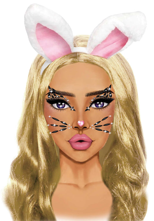 Animal Adhesive Face Jewels