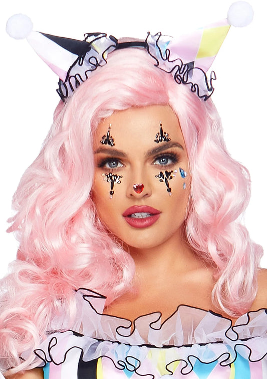 Harlequin Adhesive Face Jewels