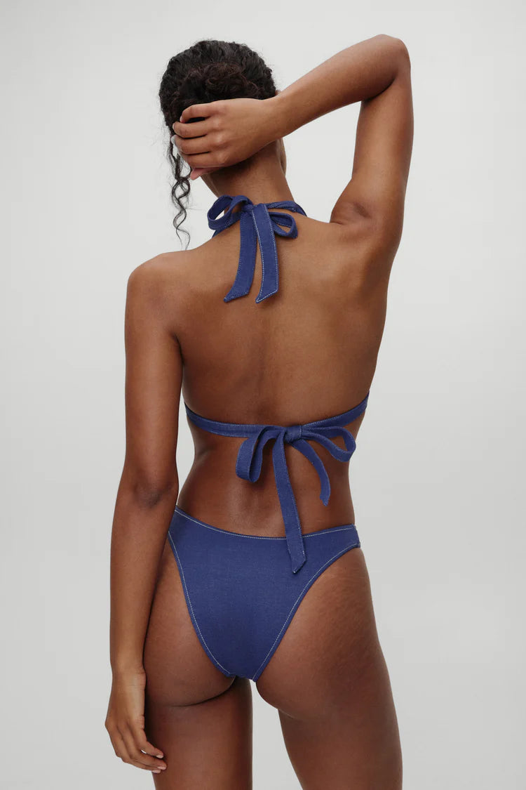 Frankies Bikinis x Bella Hadid Frank Halter Bikini Top and Bottom