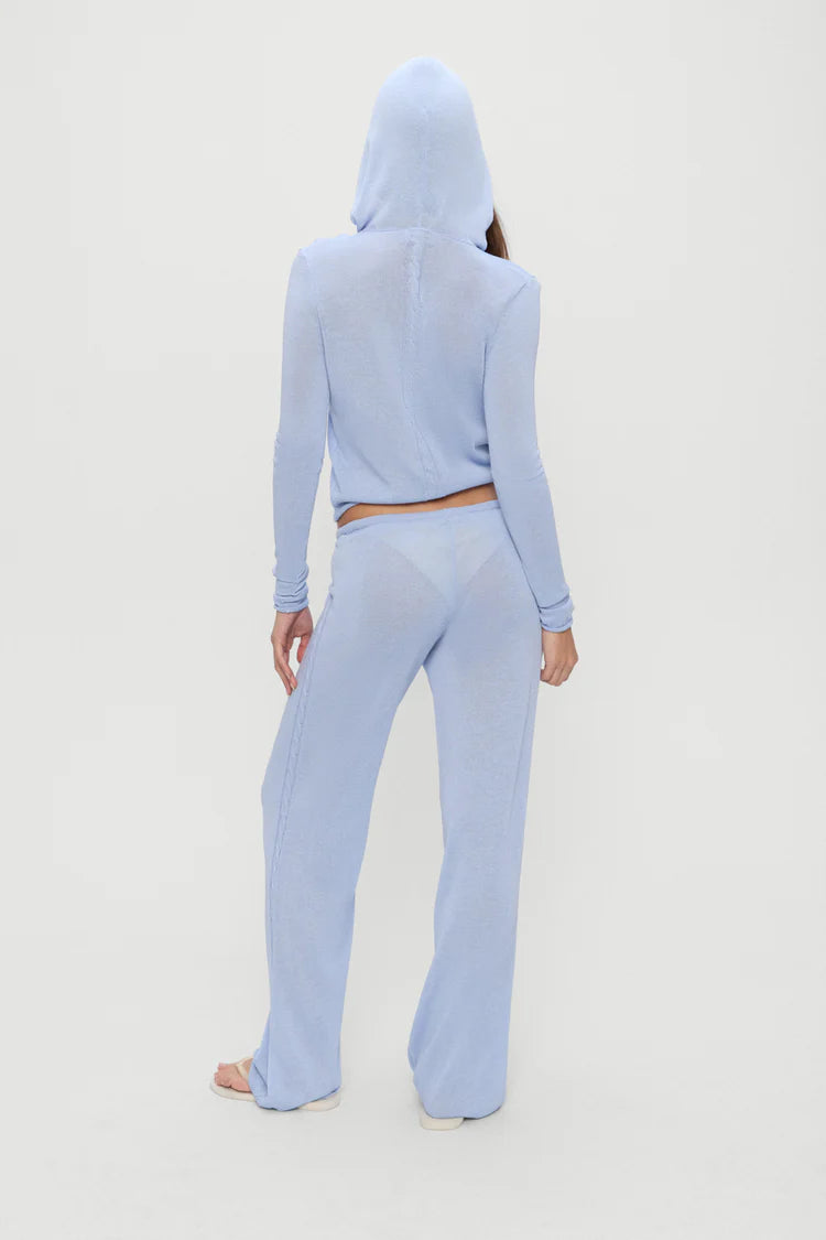 Frankies Bikinis Ela Low Rise Knit Pant - Sleepy Spring