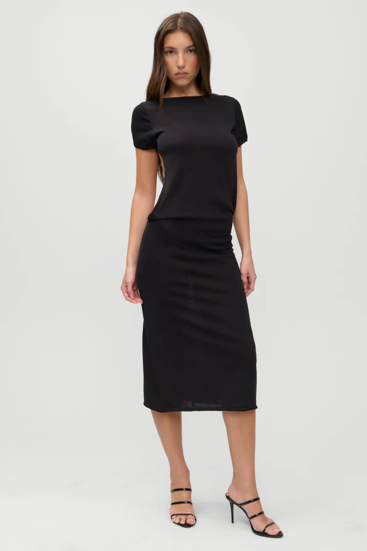 Frankies Bikinis x JENNIE Rosalie Knit Midi Dress