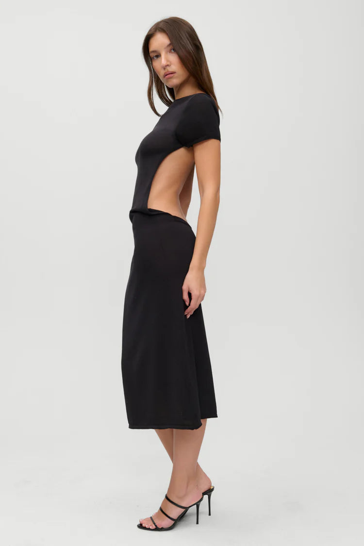 Frankies Bikinis x JENNIE Rosalie Knit Midi Dress