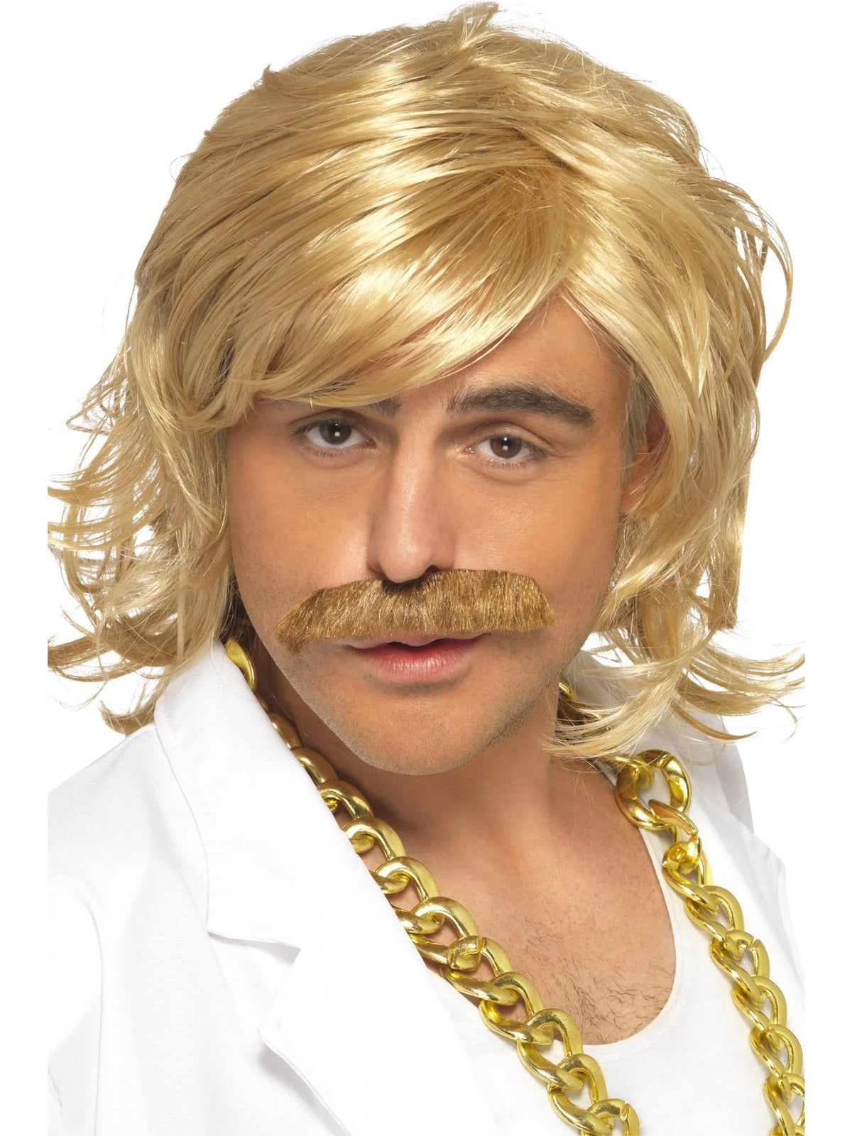 Game Show Host Wig & 'Tache
