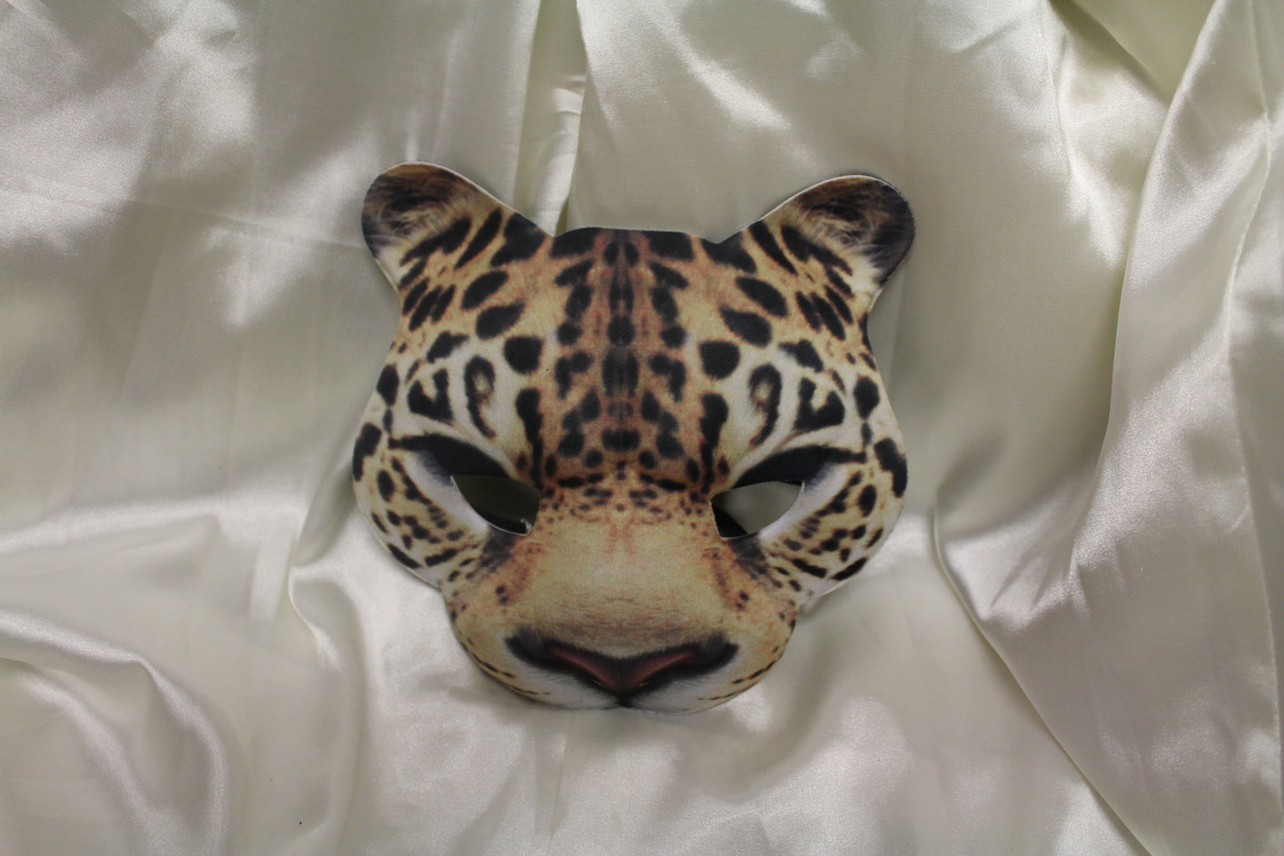 Realistic Leopard Masquerade Mask