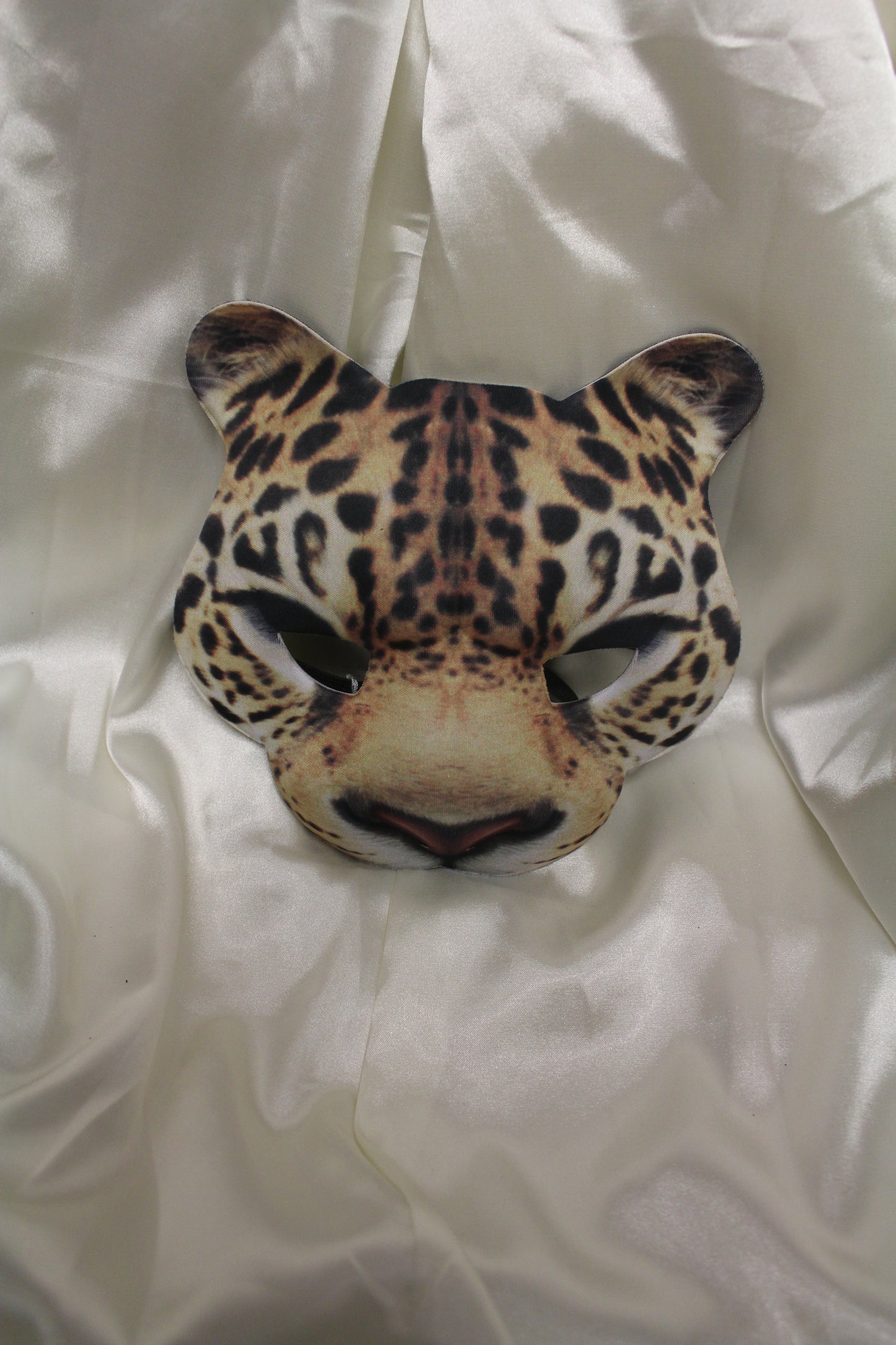 Realistic Leopard Masquerade Mask